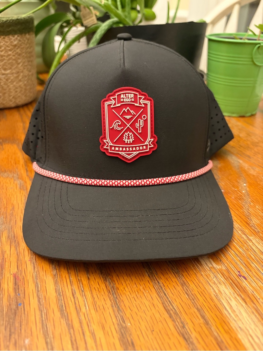 Alter Ego Running COASTER Ambassador Adjustable Snapback Rope Hat Cap Standard